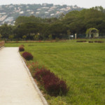 La coulée verte du Juan Flore entre la résidence et la voie ferrée appartement location Juan les pins, location vacances, appartement vacances Juan les pins, juan flore, airbnb, abritel, booking.com, locasun, riviera, cote d azur, alpes maritimes